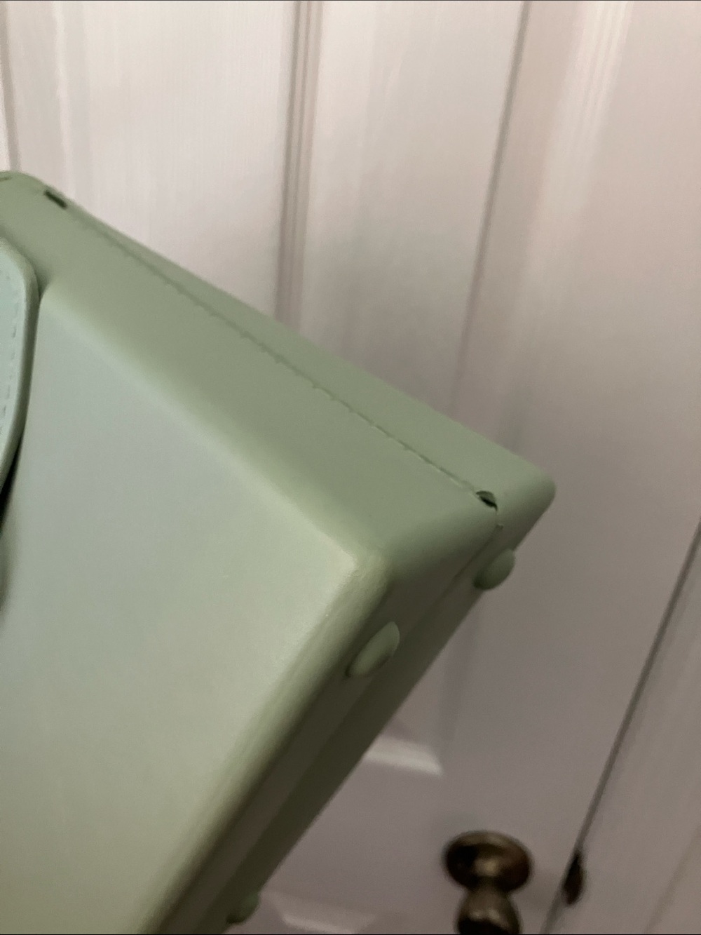 Salvatore Ferragamo Mint Green Gancini Bag - Picture 9 of 13